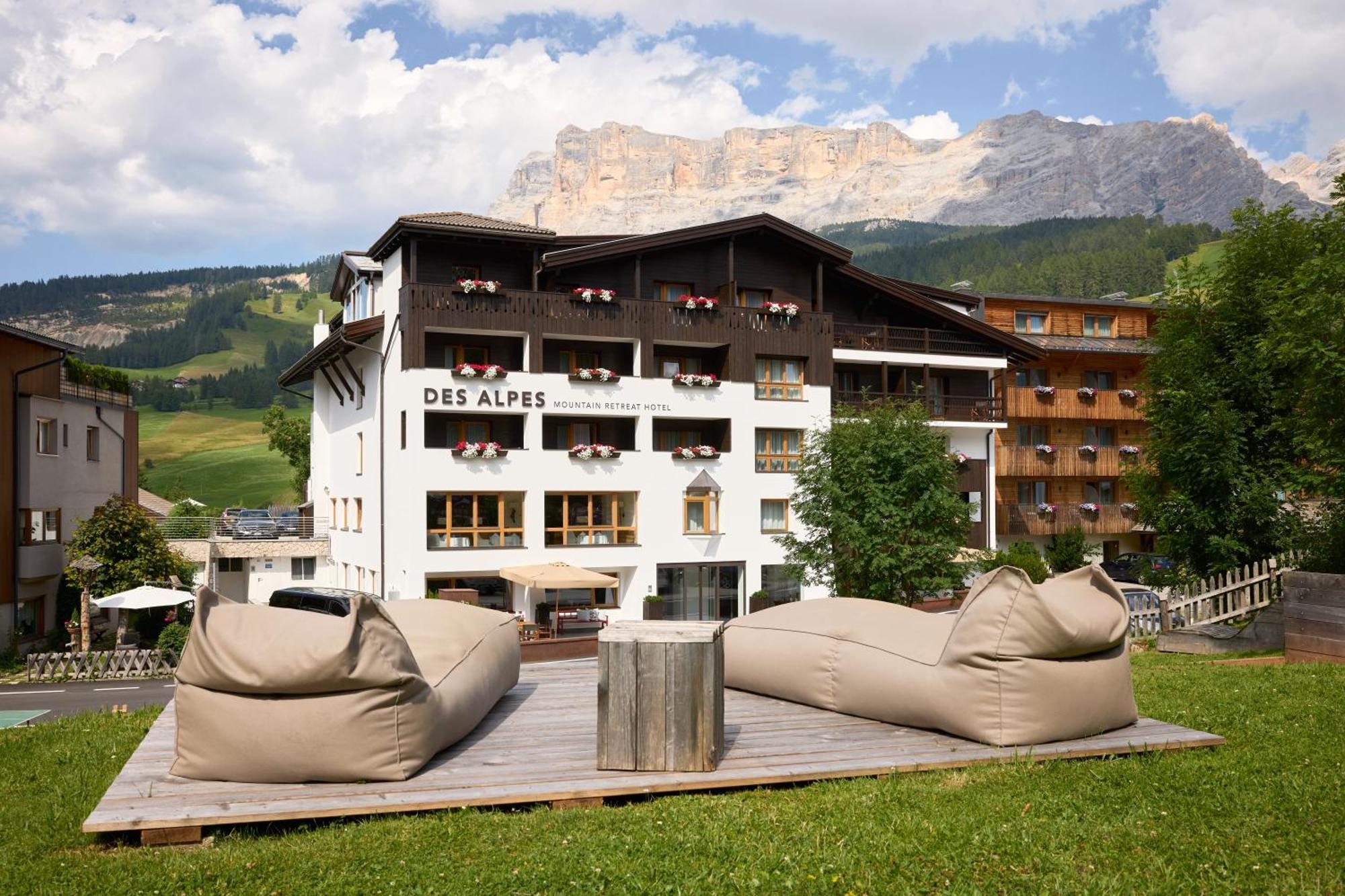 Hotel Des Alpes لا فيلا المظهر الخارجي الصورة